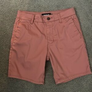 RSQ Chino Shorts, size 28, light rust